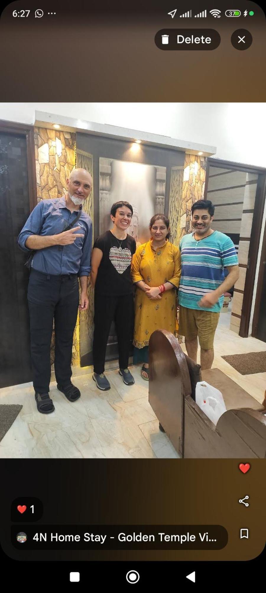 4N Homestay- Golden Temple View Amritsar Eksteriør bilde